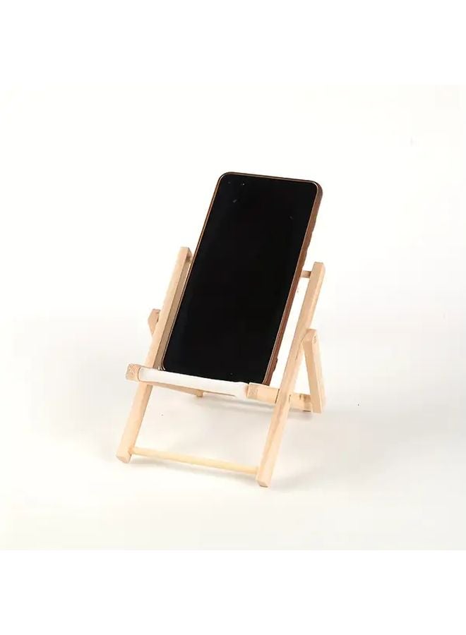 Thanksgiving Mini Folding Lounge Chair Phone Stand Desk Decor Ornament - Image 3